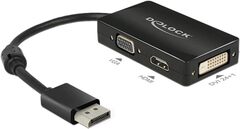 Адаптер DeLOCK DisplayPort to HDMI VGA DVI  Adapter