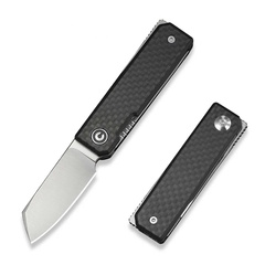 Фото Складной нож CIVIVI Kukei, сталь Nitro-V, рукоять G10/Carbon Fiber