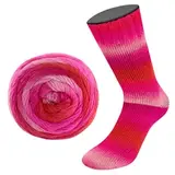 Пряжа Lana Grossa Meilenweit 100 Color Mix Soft 8062