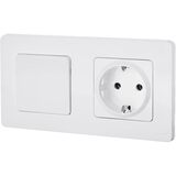 Выключатель одноклавишный - Legrand Inspiria - 10АХ 250В безвинтовые зажимы - белый — фото 9