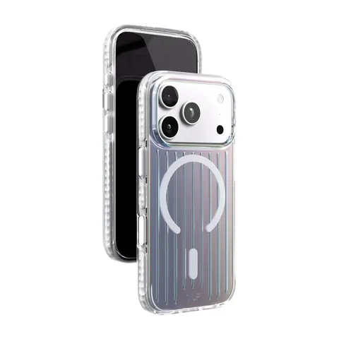 Чехол VLP iPhone 18 Pro Pulse Case с MagSafe перламутровый