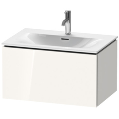 Duravit L-Cube LC613602222 Тумба подвесная под раковину, 1 выдвижное отделение, 400x720x481мм, цвет White High Gloss фото