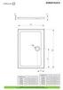 Radaway Doros Plus D SDRPD9080-01 Душевой поддон