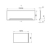 Ravak C881000000 Ванна FORMY 01 180x80 белая