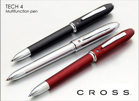 Ручка многофункциональная Cross Tech4, Black (AT0610-1)