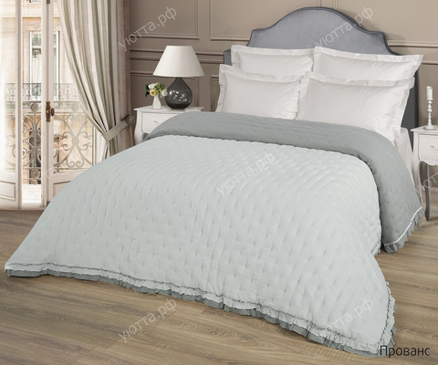 Покрывало Ecotex Provance (160*220 см ) - серый - купить 1