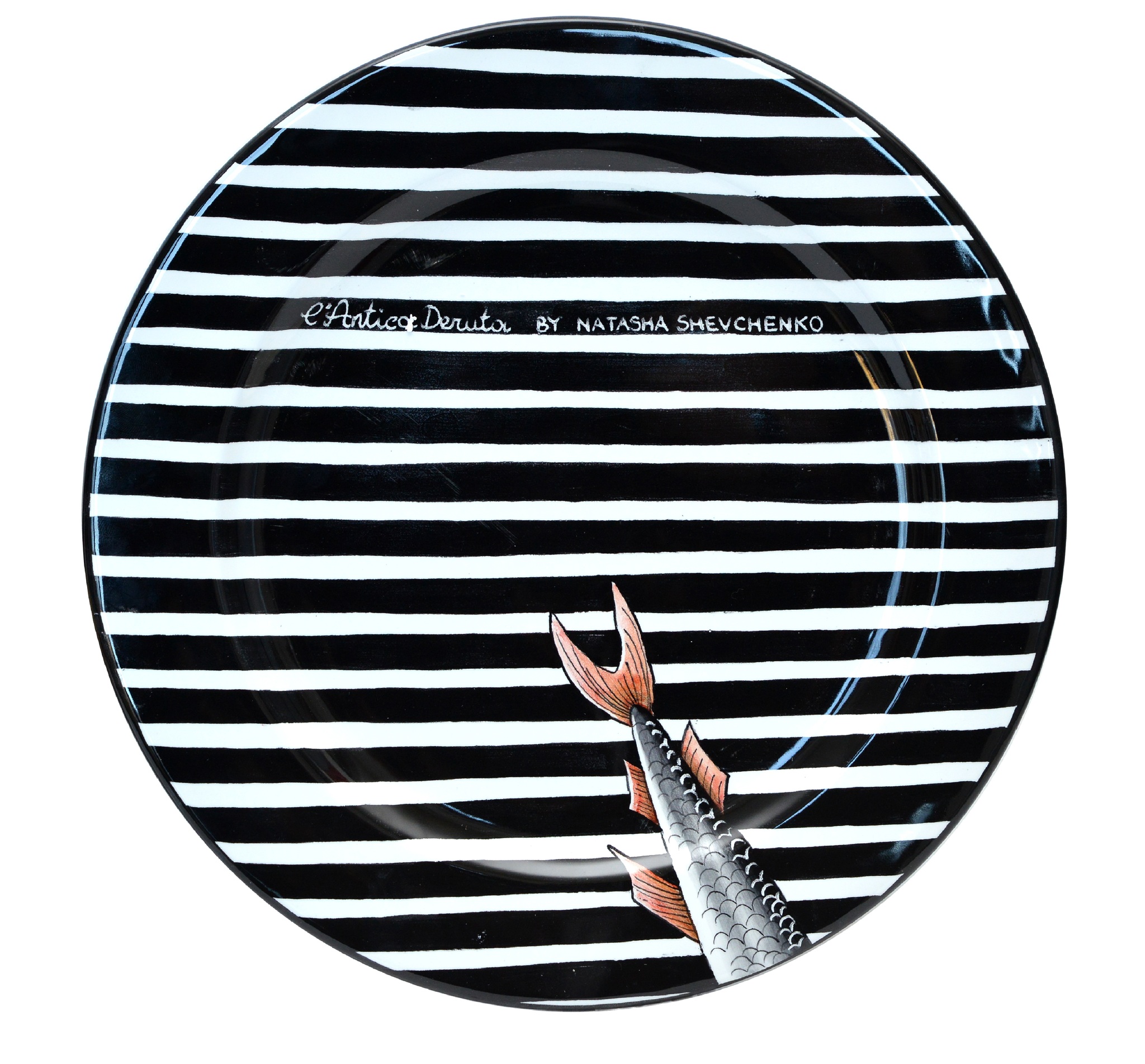 Set of plates Flying Fish collection, 4 pc.