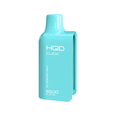 Картридж HQD Click 5500 Черничная мята - Blueberry Mint