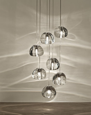 люстра Mizu 7 Seven Pendant Chandelier by Terzani
