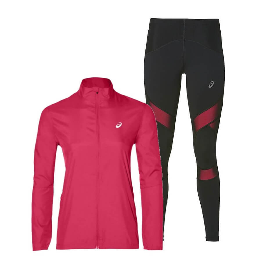 Asics Silver Balance костюм для бега женский pink