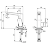 Ideal Standard Tonic II A6333AA Смеситель для раковины однорычажный