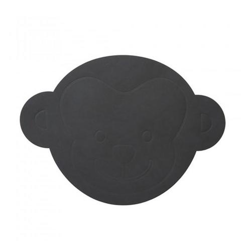 Подстановочная салфетка ОБЕЗЬЯНКА 38x28 см, толщина 1,6 мм Nupo anthracite LindDNA-983147