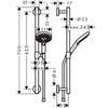 Hansgrohe Raindance Select S 26320400 Душевой гарнитур 62,5 см 3 режима