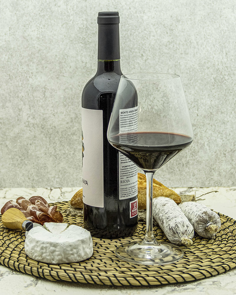 Вино Bodegas Del Medievo Монте Арайя Крианца Красное 2016 г.у. 13,5% 0,75 л, Испания