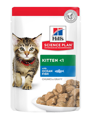Hill's пауч для котят (океаническая рыба) 85г