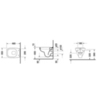 Duravit D-Code 22110900002 Унитаз подвесной компакт с вертикальным смывом, 350x480мм, цвет: Белый