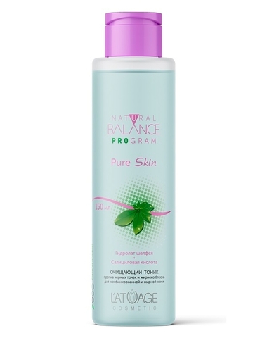"NBP Pure Skin" Тоник для лица "Очищающий" 150мл (L'atuage)