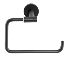 Remer Guest GS44NO Полотенцедержатель кольцо настенное, цвет: черный матовый фото