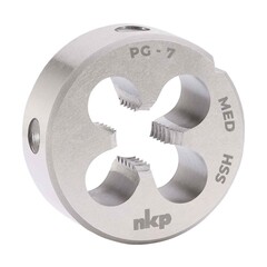 Плашка PG 7 -20 DINEN40430 HSS 80° 38x10мм NKP 243070N