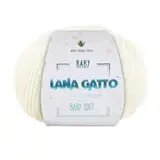 Пряжа Lana Gatto Baby soft 978 молочный