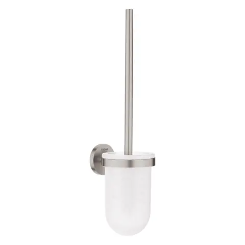 Туалетный ершик GROHE Start, в комплекте, цвет СуперCталь (41185DC0)
