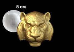 Силиконовый молд Тигр № 540 малый
