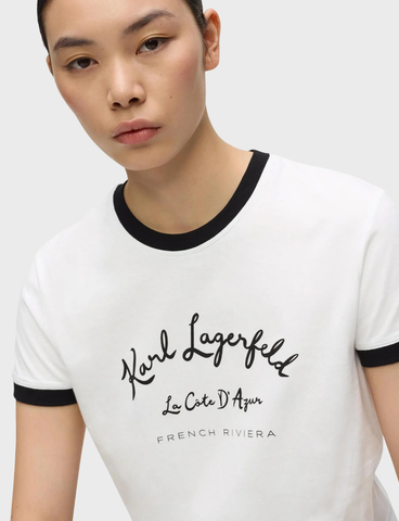 Футболка KARL LAGERFELD Cote D Azur T-Shirt