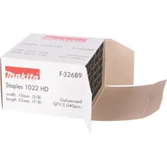 Скобы 10x22 мм Makita F-32689