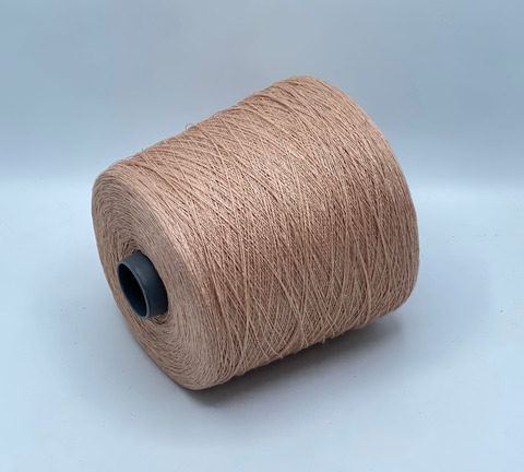 Бобинная пряжа, Linen, 1/960 960м, 100% Лен, Бежевый. 40753