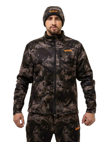 Демисезонный джемпер для города, охоты, рыбалки, туризма Remington Polar Dream FIT Black Camo на remingtonn.ru