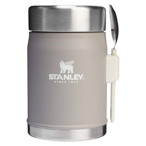 Банка для еды объемом 400 мл с ложкой-вилкой Stanley Legendary