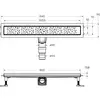 Cezares RELAX-LD-60-GM Душевой лоток 60 см