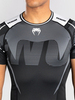 Рашгард Venum Adrenaline Black/Silver Grey S/S
