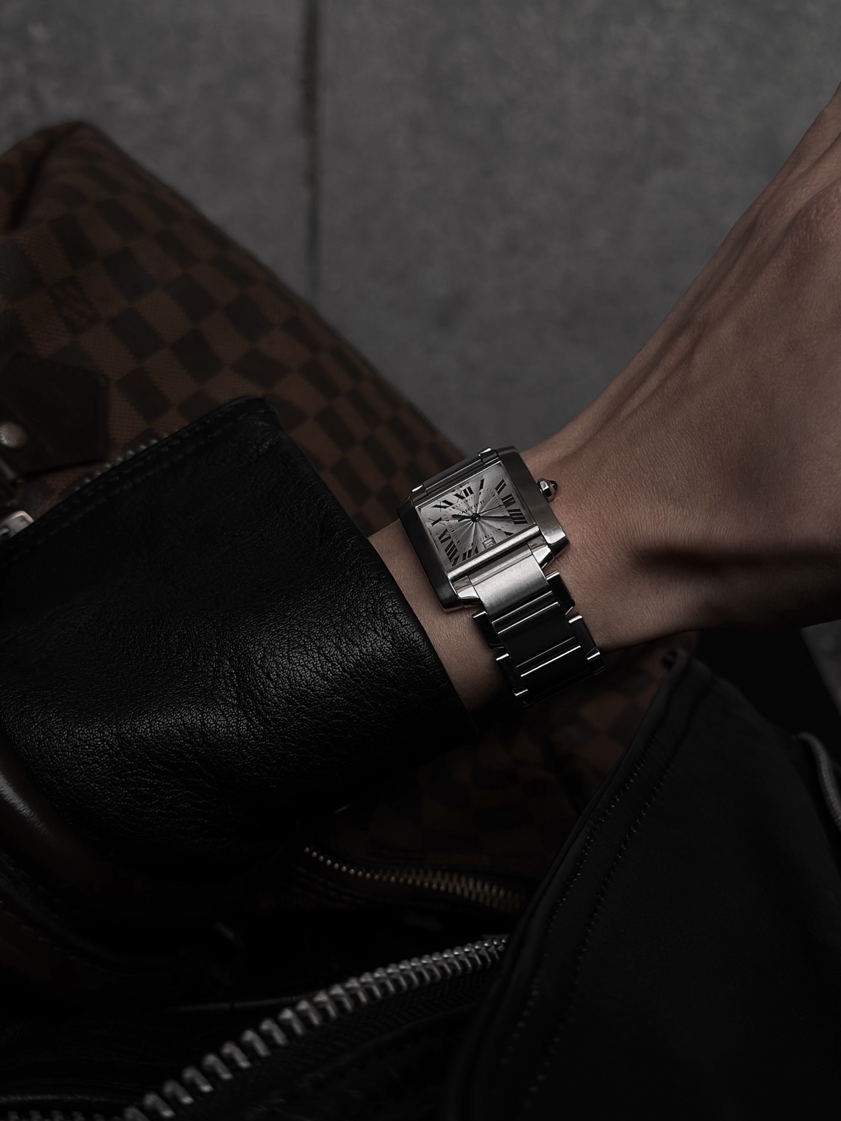Винтажные часы Cartier tank Française — фото 3