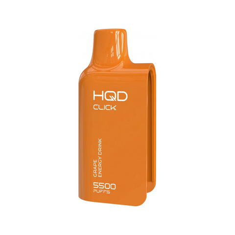 Картридж HQD Click 5500 Энергетик Виноград - Grape Energy drink