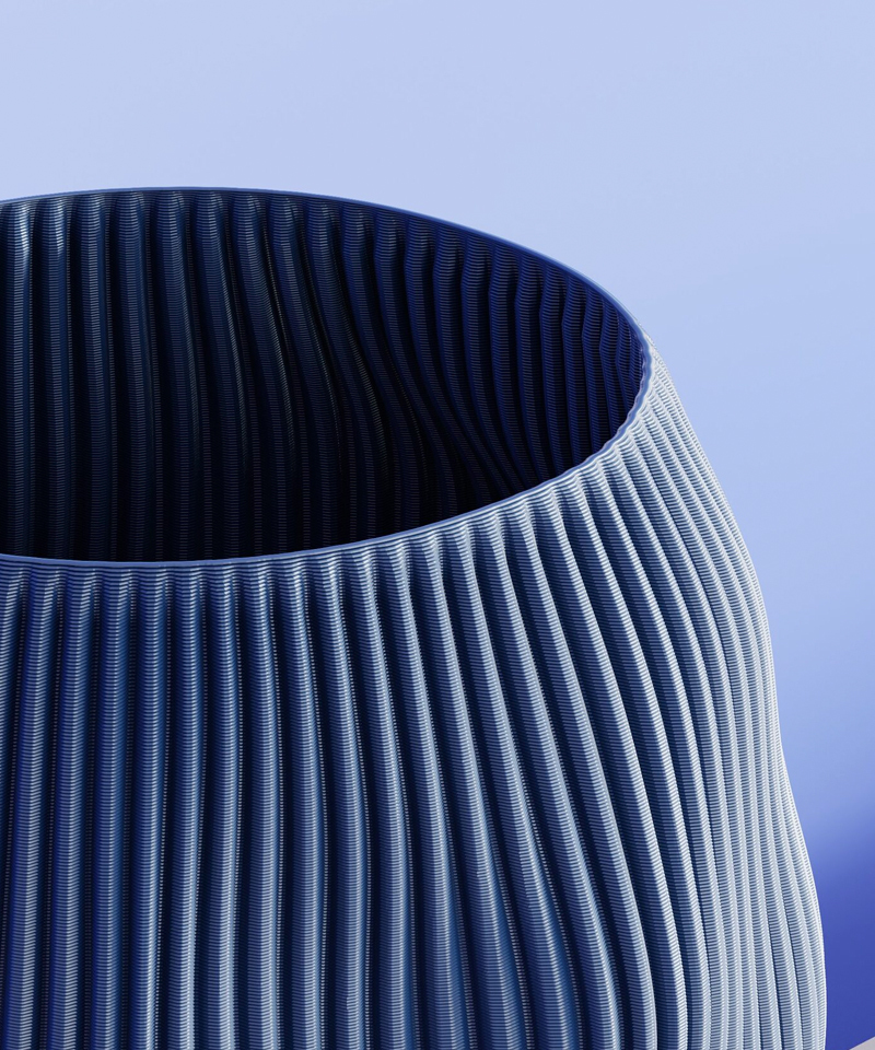 Ваза Cifita Rotacio Blue