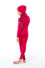 Janus Princess Wool комплект термобелья детский малиновый - 2