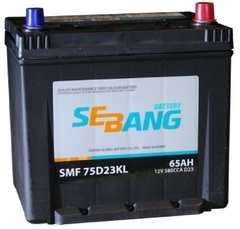 Sebang 6CT- 65 ( 75D23 ) аккумулятор