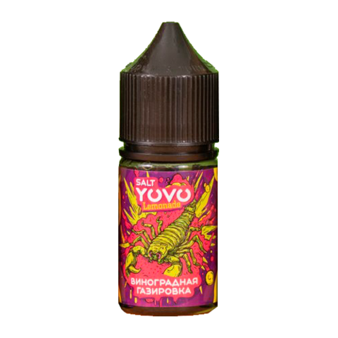 Жидкость YOVO Лимонад Salt 2% 30 ml - Виноградная Газировка