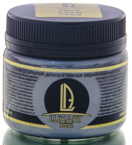 Акриловая краска Luxart ROYAL FINE GOLD Золото серое 0.15 кг (5шт/уп) (под заказ)