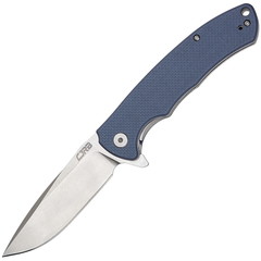 Фото Складной нож CJRB Taiga, сталь D2, рукоять G10, Blue