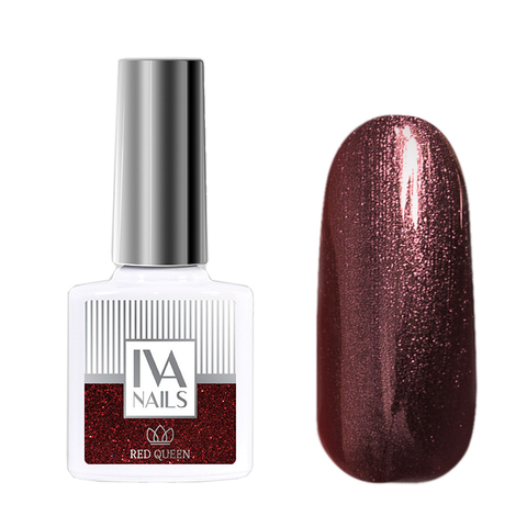 IVA nails Гель-лак Red Queen №10