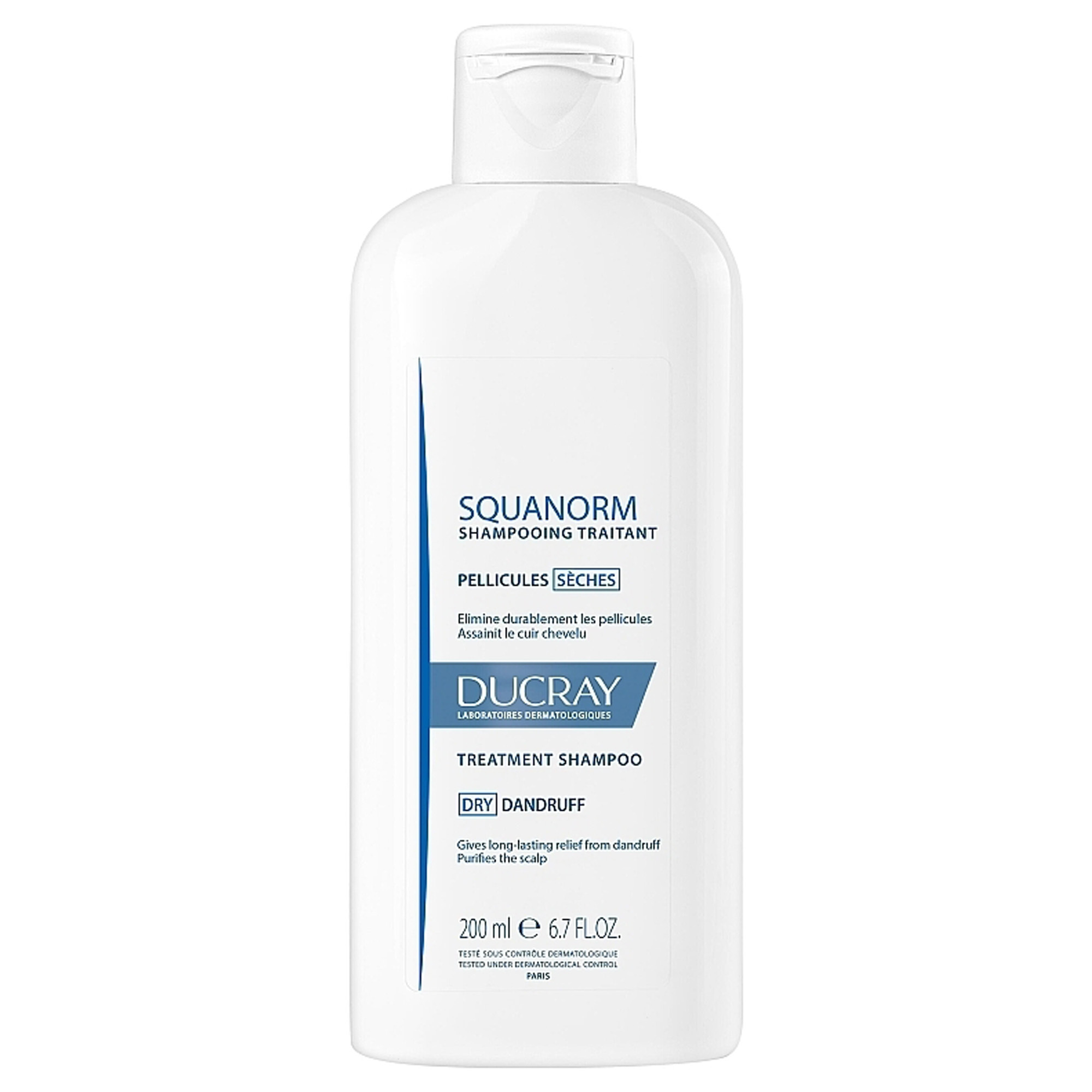 Шампунь для лечения сухой перхоти Ducray Squanorm Dry 200 мл