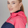 Женский беговой костюм Nordski Rain coral-navy - 6