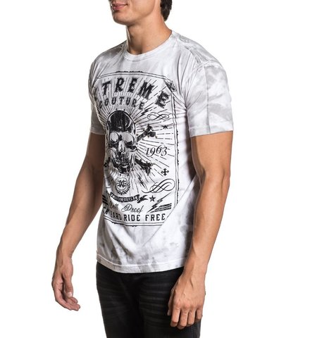 Xtreme Couture | Футболка мужская TOXIC ALE X1811 от Affliction левый бок