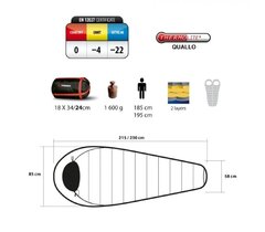 Купить Спальный мешок Trimm Sporty, 185 R напрямую от производителя недорого.