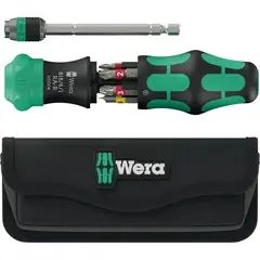 Ручка-держатель Kraftform Kompakt 25 RA-R с чехлом WERA 05051482001