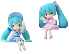 Рандомная Фигурка Anime SEGA Hatsune Miku Perching Mini Vol.3 (EX) Figure