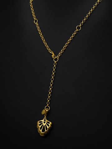 Цепочка Афина, серебро 925, позолота 18k 8