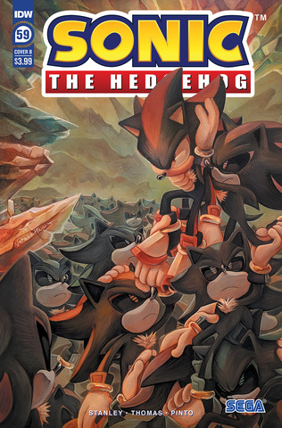 Sonic The Hedgehog Vol 3 #59 (Cover B)